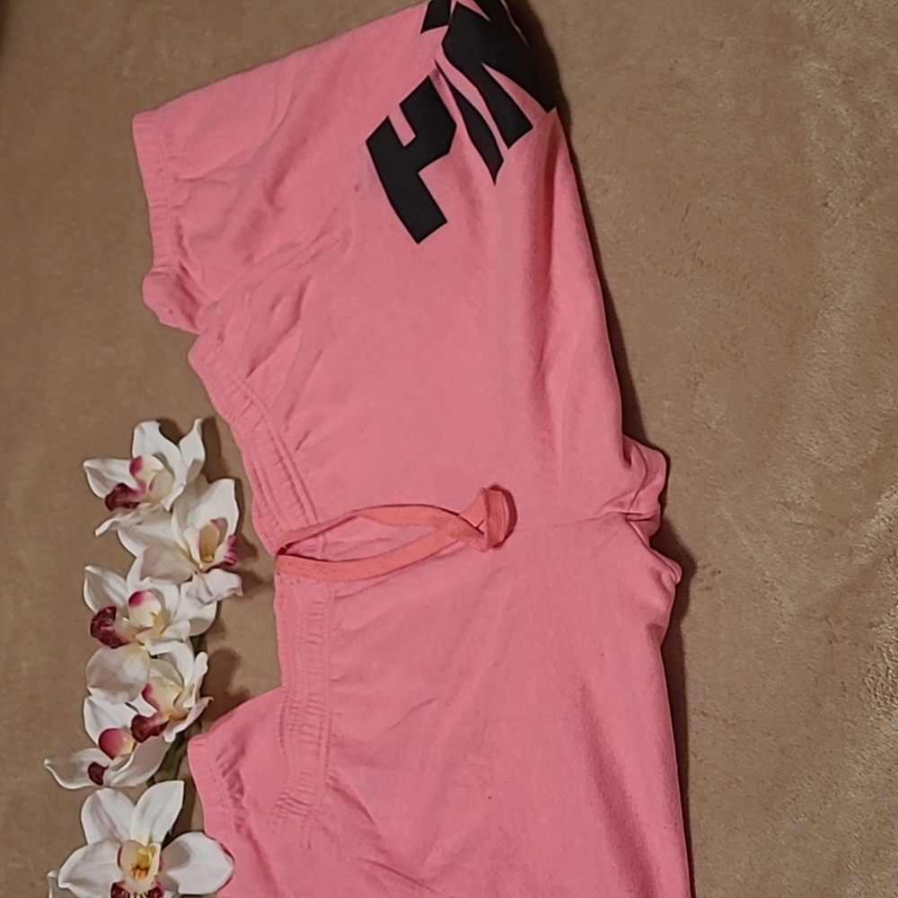 Cropped PINK Victoria's Secret Joggers - Picture 11 of 13